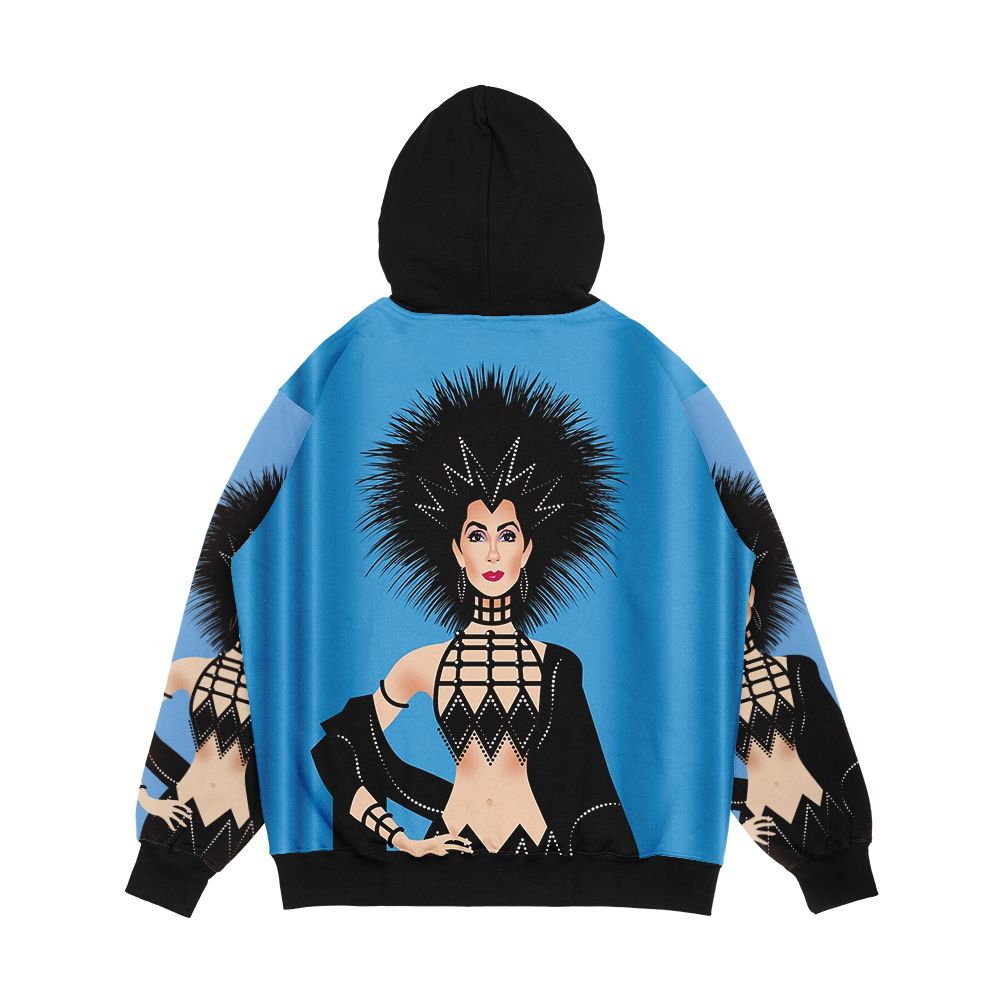 1986 Men's All-Over-Print Hoodie - Image 2