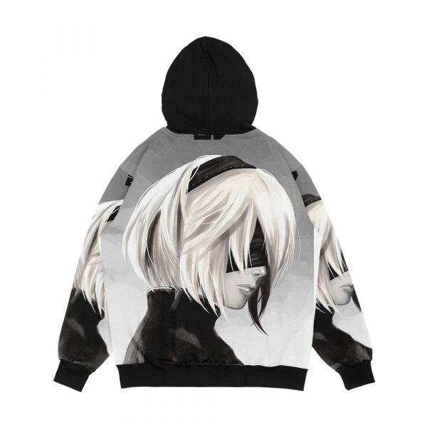 2B Men's All-Over-Print Hoodie - Image 2