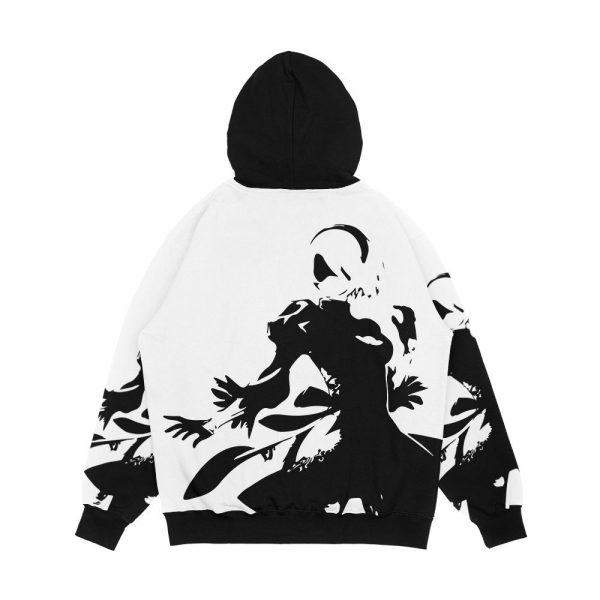 2B Silhouette Men's All-Over-Print Hoodie - Image 2