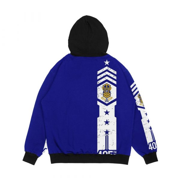405Th Midwest Regiment Men's All-Over-Print Hoodie - Image 2