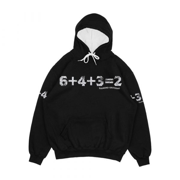 6 4 3 2 Men's All-Over-Print Hoodie