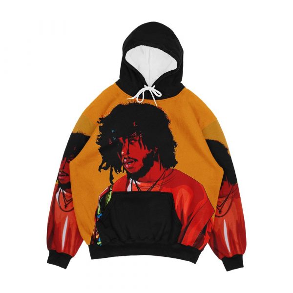 6Lack Men's All-Over-Print Hoodie
