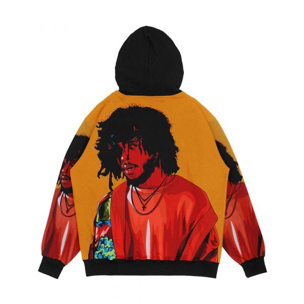 6Lack Men's All-Over-Print Hoodie - Image 2