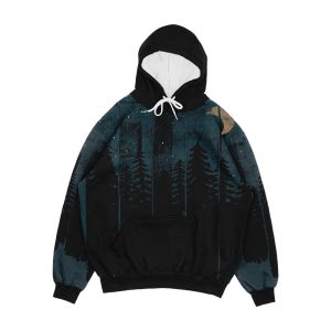 A Fox In The Wild Night Men's All-Over-Print Hoodie
