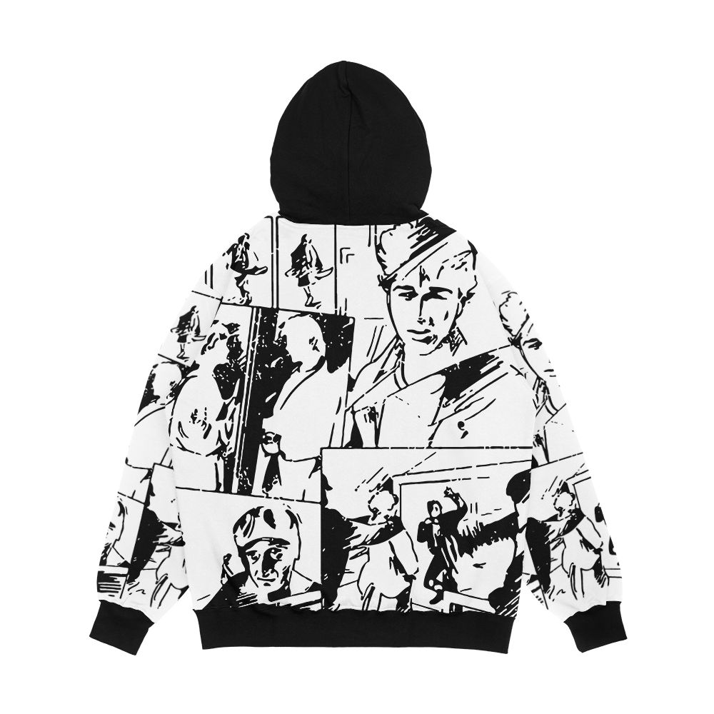 A Ha Classic 80S Music Video Take On Me Super Cool Style Men's All-Over-Print Hoodie - Image 2