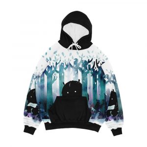 A Quiet Spot Men's All-Over-Print Hoodie