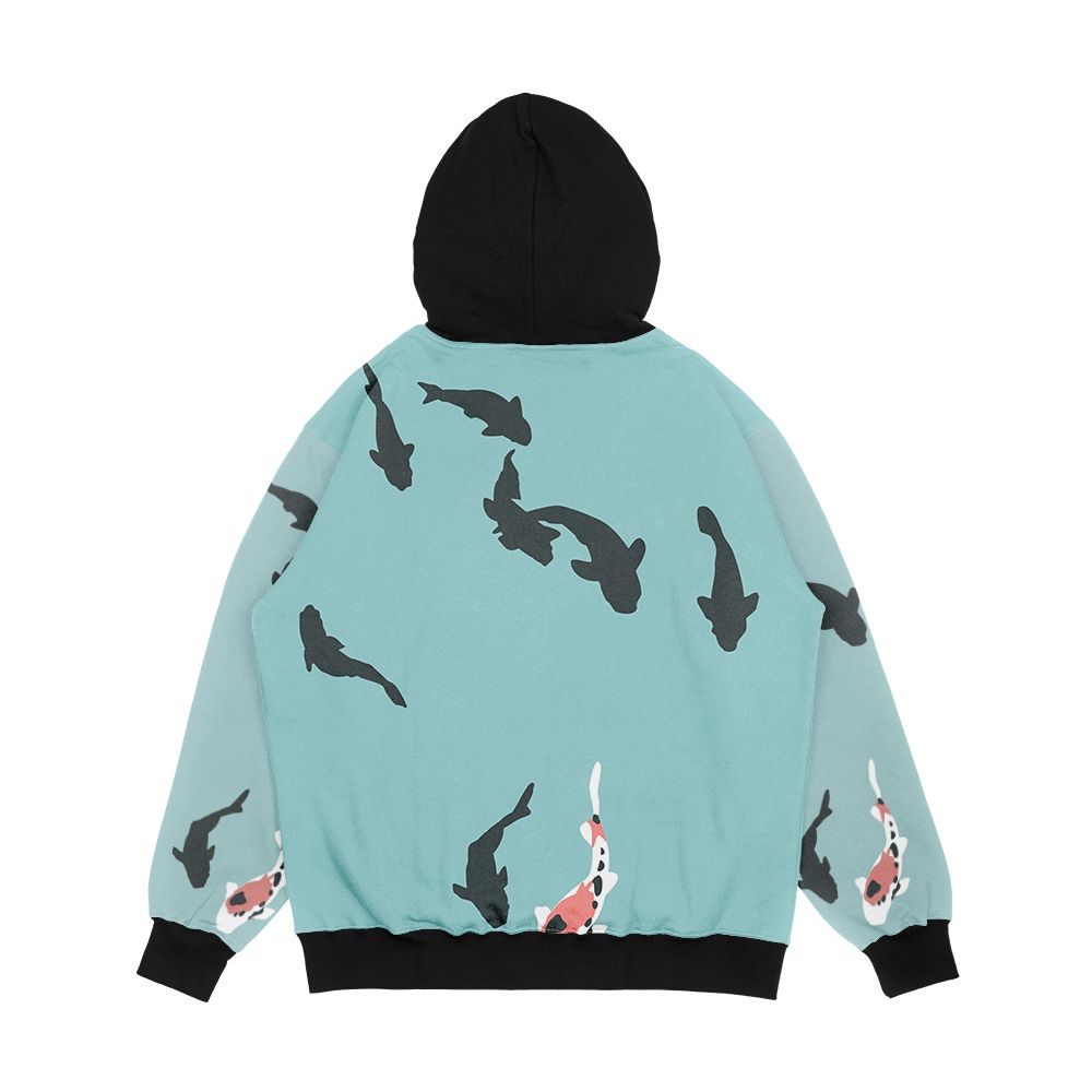 A Silent Voice Koi Fish Men's All-Over-Print Hoodie - Image 2