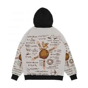 Alternative view of A Simple Question Of Weight Ratios Men's All-Over-Print Hoodie