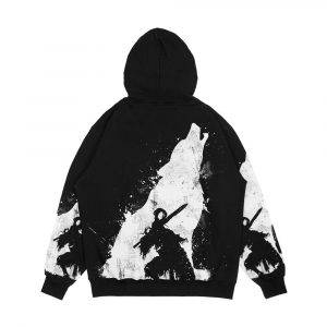 Alternative view of Abyss Warrior Men's All-Over-Print Hoodie