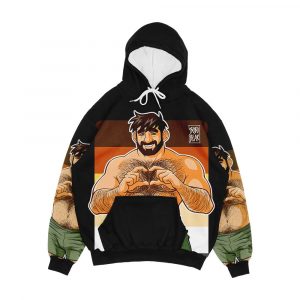 Adam I Love You Bear Pride Men's All-Over-Print Hoodie