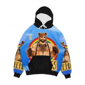 Adam Likes Hugs Gay Pride Men's All-Over-Print Hoodie