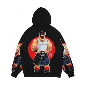 Alternative view of Adam Likes Kilts Men's All-Over-Print Hoodie