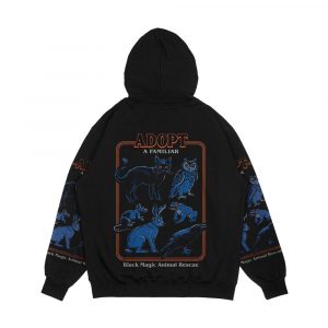 Alternative view of Adopt A Familiar Men's All-Over-Print Hoodie