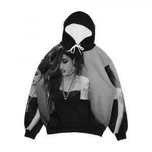 Adore Delano B And W Men's All-Over-Print Hoodie