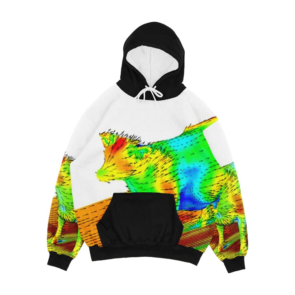 Aerodynamics Of A Cow Men's All-Over-Print Hoodie