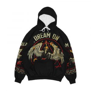 Aerosmith Men's All-Over-Print Hoodie