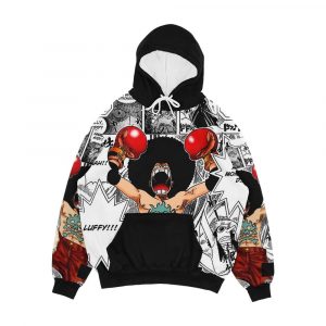 Afro Luffy Men's All-Over-Print Hoodie