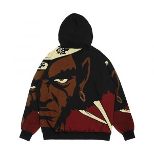 Alternative view of Afro Samurai Men's All-Over-Print Hoodie