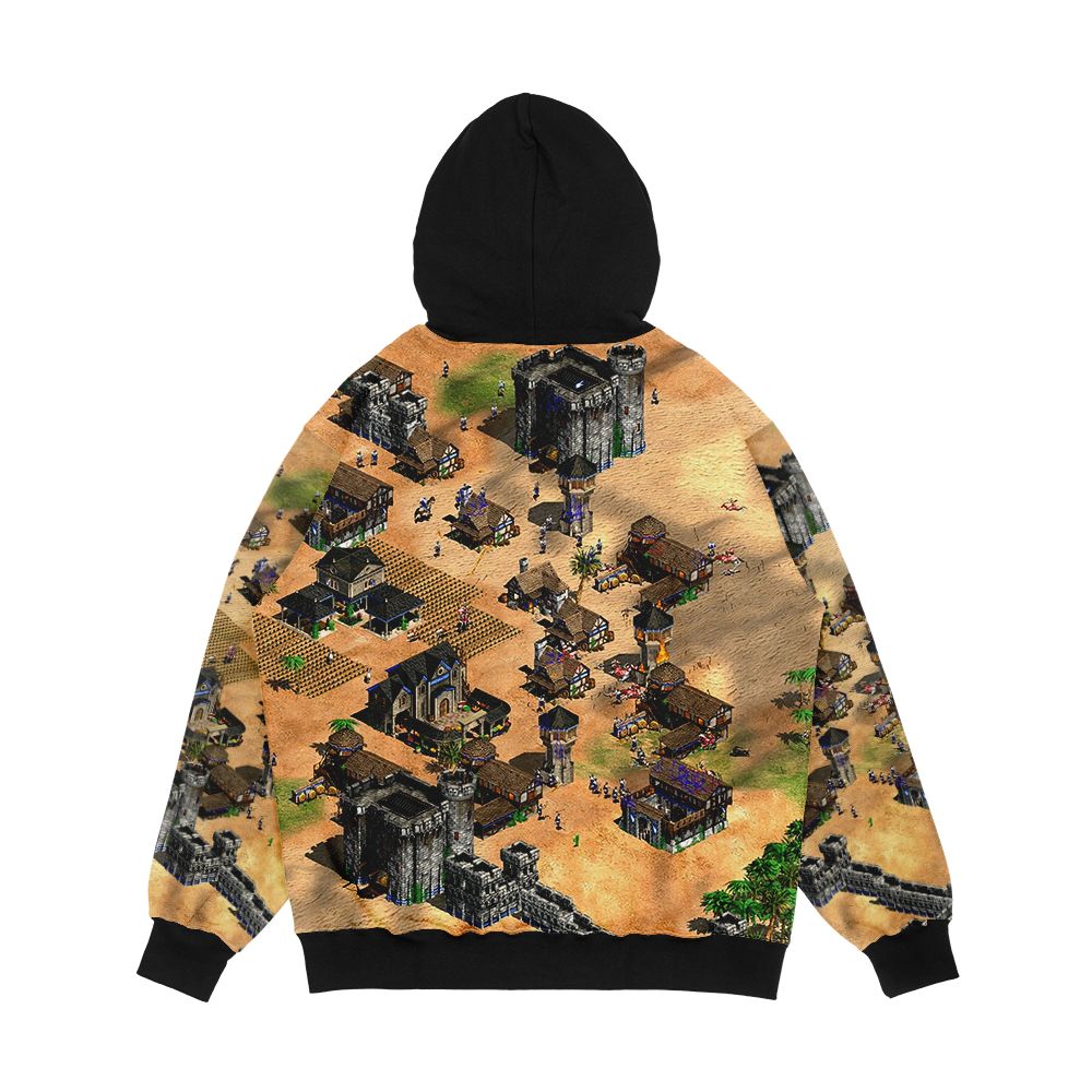 Age Of Empires Battle Royal Men's All-Over-Print Hoodie - Image 2