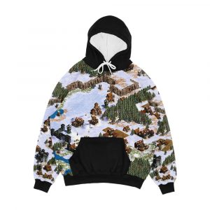 Age Of Empires Snowy Landscape Men's All-Over-Print Hoodie