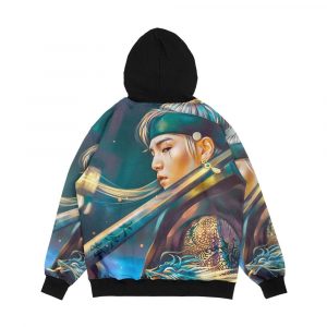 Alternative view of Agust D Daechwita Men's All-Over-Print Hoodie