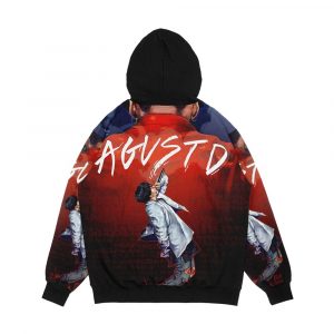 Alternative view of Agust D Men's All-Over-Print Hoodie