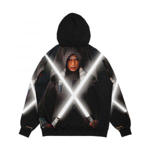 Alternative view of Ahsoka Star Men's All-Over-Print Hoodie