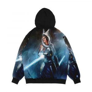Alternative view of Ahsoka Tano Fulcrum Men's All-Over-Print Hoodie