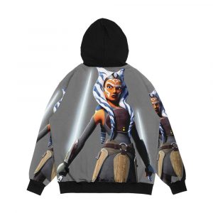 Alternative view of Ahsoka Tano Rebels Men's All-Over-Print Hoodie
