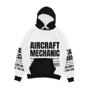 Airplane Mechanic Aircraft Technician Gift Idea Men's All-Over-Print Hoodie