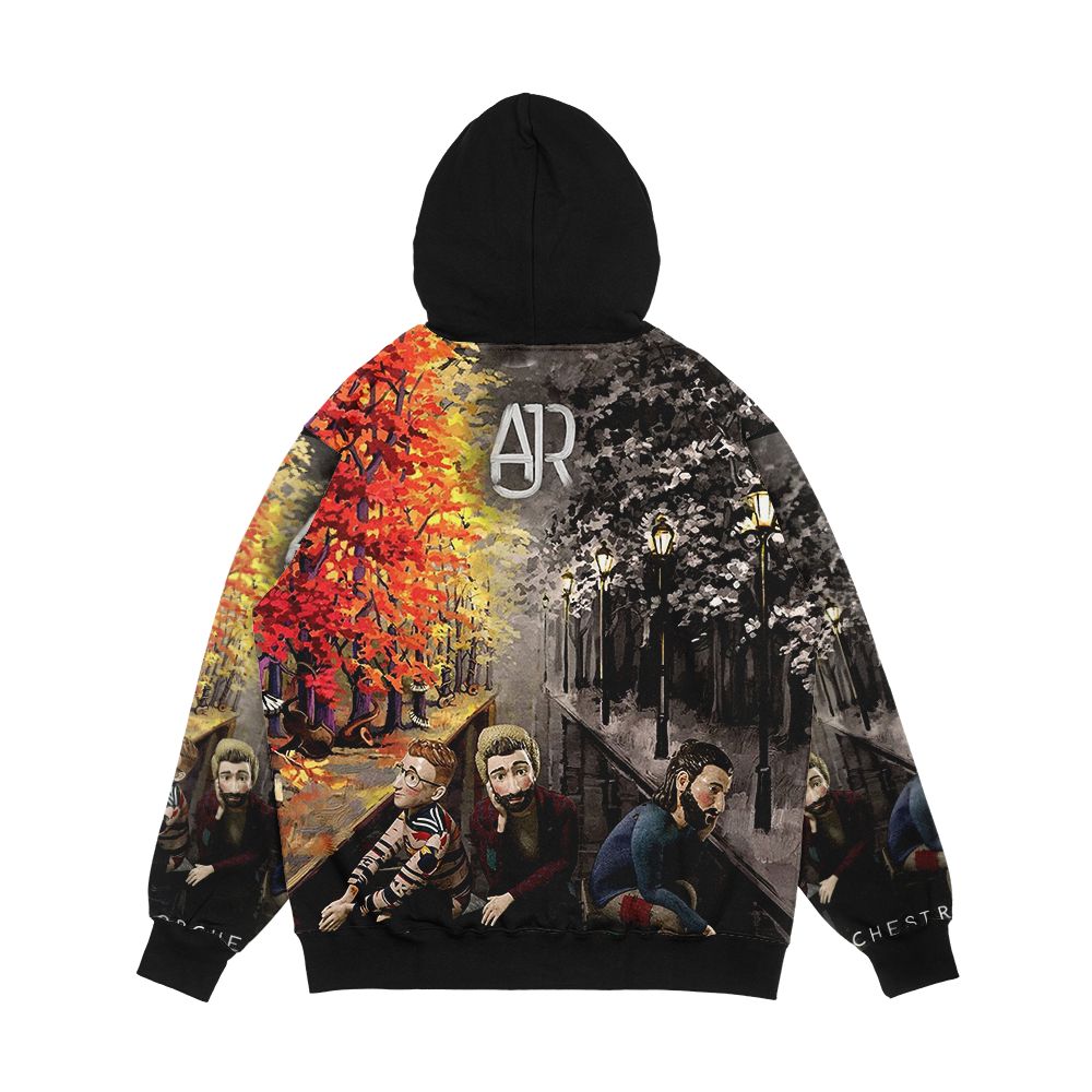 Ajr Ok Orchestra Men's All-Over-Print Hoodie - Image 2