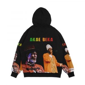 Alternative view of Akae Got Midnite Men's All-Over-Print Hoodie