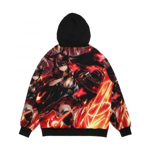 Alternative view of Akagi Men's All-Over-Print Hoodie
