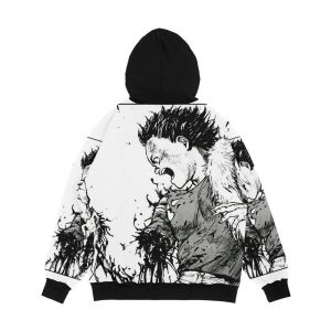 Alternative view of Akira Tetsuo Losing Arm Men's All-Over-Print Hoodie