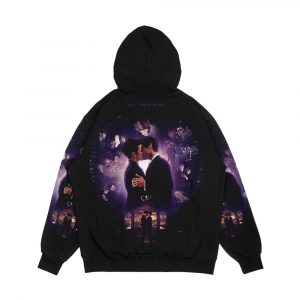 Alternative view of Aku Cinta Kamu Men's All-Over-Print Hoodie