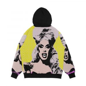 Alternative view of Alaska Style Pop Art Men's All-Over-Print Hoodie