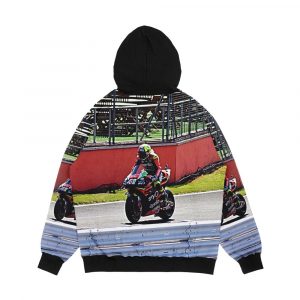 Alternative view of Aleix Espargaro Men's All-Over-Print Hoodie
