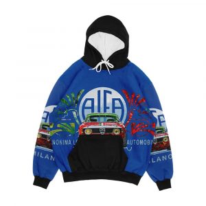 Alfa Romeo Gta Sprint Men's All-Over-Print Hoodie