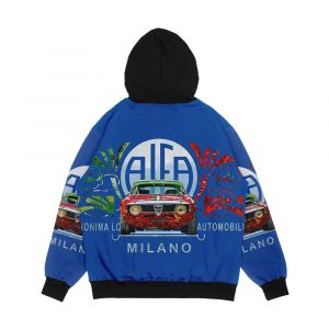 Alternative view of Alfa Romeo Gta Sprint Men's All-Over-Print Hoodie