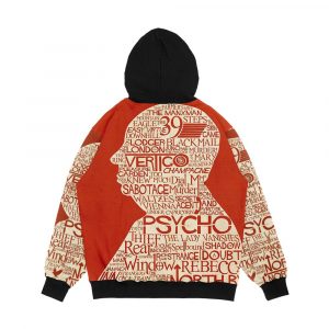 Alternative view of Alfred Hitchcock Presents Men's All-Over-Print Hoodie