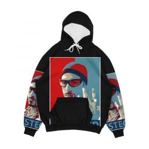 Ali G Respect Men's All-Over-Print Hoodie