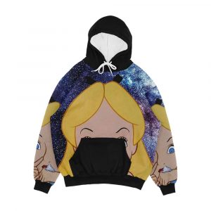 Alice Going To Wonderland Men's All-Over-Print Hoodie