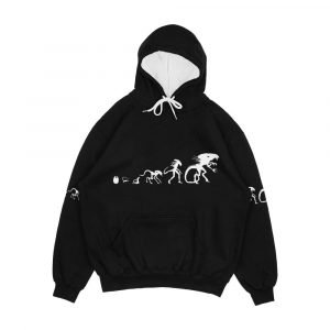 Alien Evolution Men's All-Over-Print Hoodie