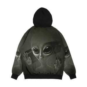 Alternative view of Alien Men's All-Over-Print Hoodie