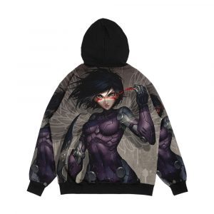 Alternative view of Alita Men's All-Over-Print Hoodie