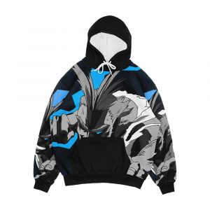 All Might My Hero Academia Grayscale Men's All-Over-Print Hoodie