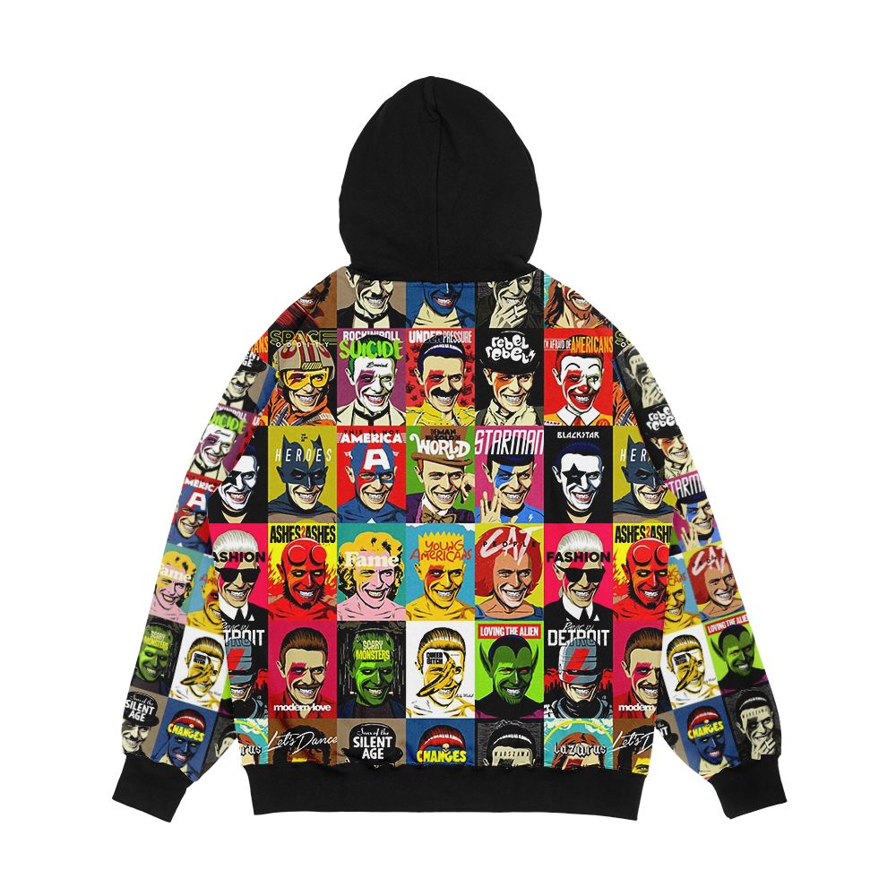 All The Changes Men's All-Over-Print Hoodie - Image 2