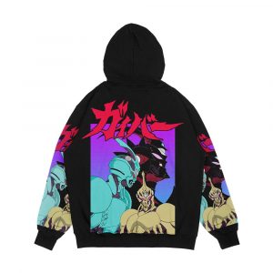 Alternative view of All Three Units Men's All-Over-Print Hoodie