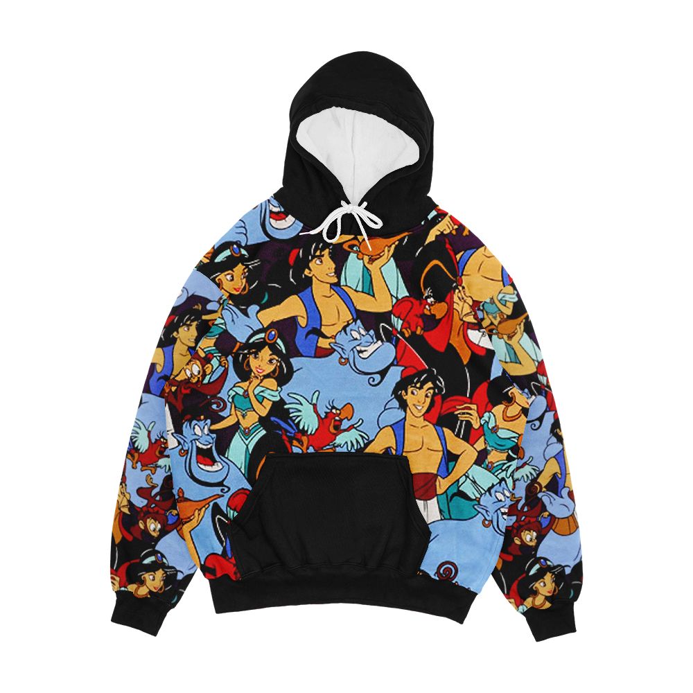 Alladin Men's All-Over-Print Hoodie