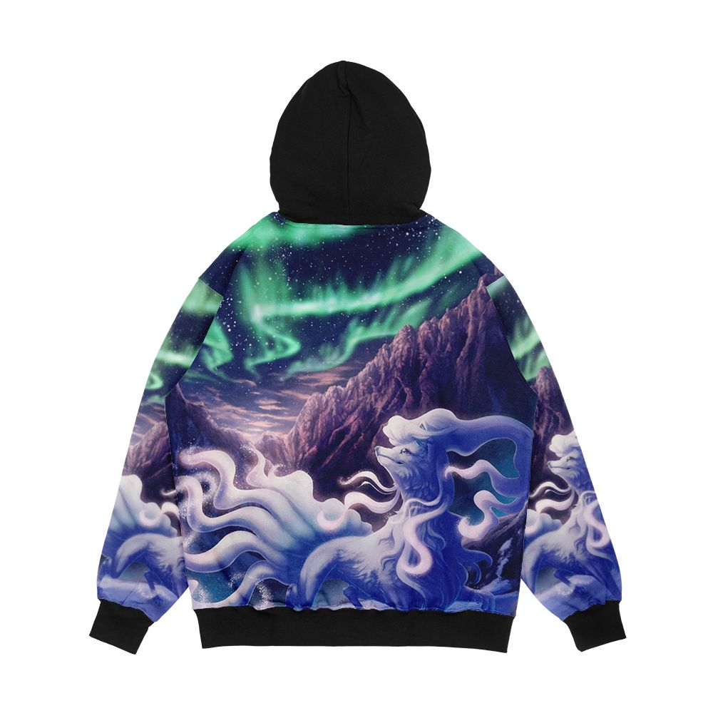 Alolan Ninetales Men's All-Over-Print Hoodie - Image 2